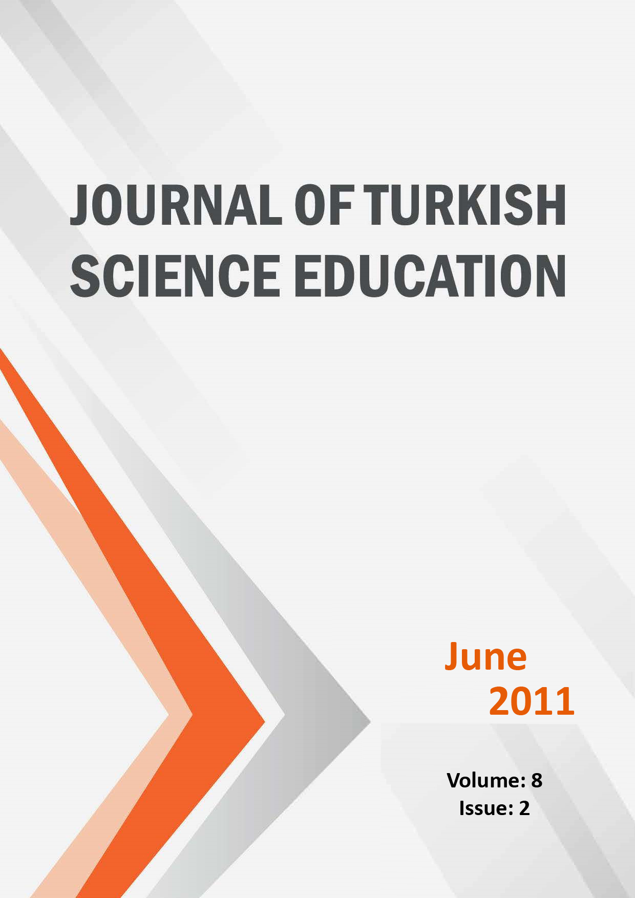 					View Volume: 8 Issue: 2 (2011): Journal of Turkish Science Education
				